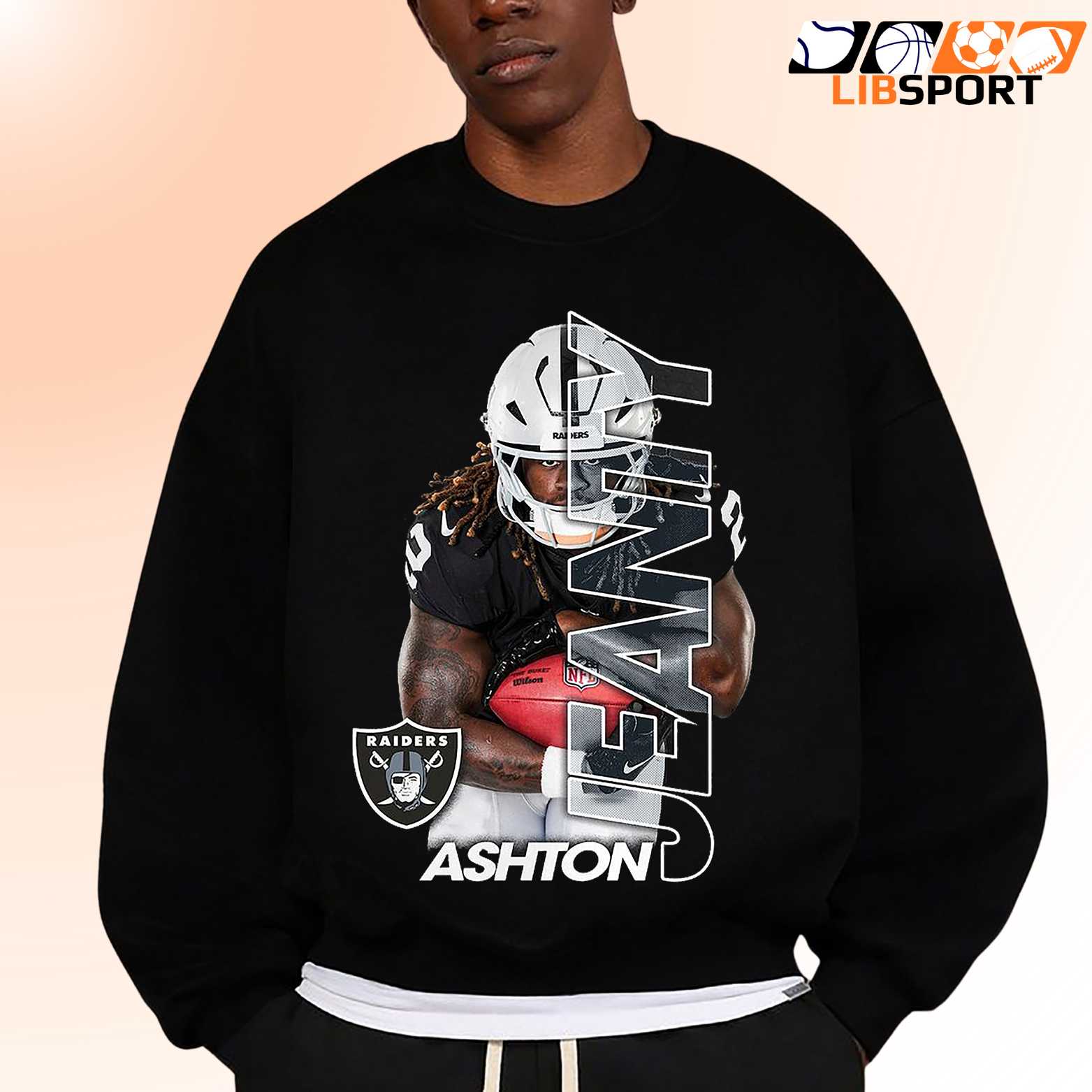 Las Vegas Raiders Ashton Jeanty T Shirt, Unisex Tee, Nfl Fan Shirt